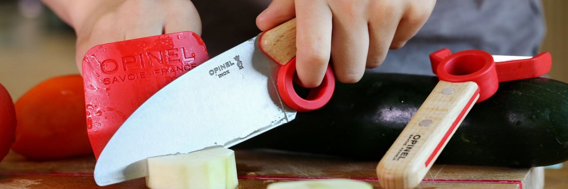 Cuchillo para niños Opinel - Le Petit Chef